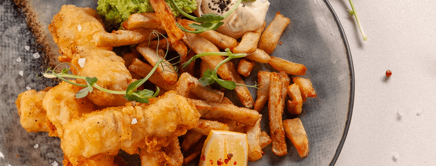 Fish&Chips с соусом тартар